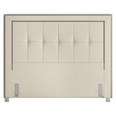 Ver imagem 4 de Cabeceira Cama Box Queen 160 Cm P05 Atenas Corino Branco - Lyam Decor