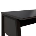 Ver imagem 6 de Escrivaninha Escritório com 120cm Industrial Tampo Chanfrado e Pés Metal Executive Preto