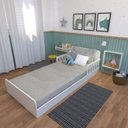 Ver imagem 1 de Cama Infantil Montessoriana Solteiro New Cori
