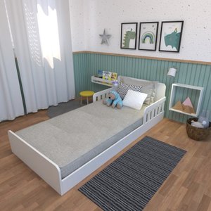 Cama Infantil Montessoriana Solteiro New Cori