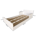 Ver imagem 3 de Cama Infantil Montessoriana Solteiro New Cori Branco