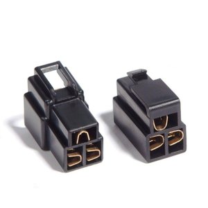 Kit Terminal Conector 3 Vias Technoise Com Trava 10 Jogos CONCEPTKITS Preto