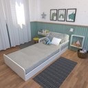 Ver imagem 1 de Cama Infantil Montessoriana Solteiro New Cori 
