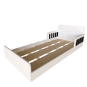 Ver imagem 2 de Cama Infantil Montessoriana Solteiro New Cori Branco/Preto