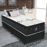 Cama Box Baú Solteiro Molas Ensacadas Miami 88x188x73cm Branco/Preto - Suporta até 120kg por - 2