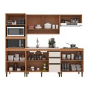 Ver imagem 6 de Cozinha Completa 5 Peças com Torre Quente e Aéreo Ripado Cecília