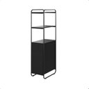 Ver imagem 7 de Estante Industrial Criare c/01 Gaveta 01 Porta Preto