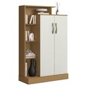 Ver imagem 1 de Multiuso Sapateira 2 Portas 91 Cm Florenca Atacama Off White Armoveis