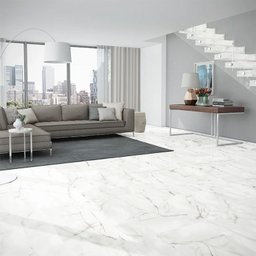 Piso Embramaco 60x60cm Brilhante 6150 Calacata Beige 2.58m² - 2