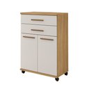 Ver imagem 1 de Balcão Mônaco 2 Gavetas 2 Portas Arte Móveis:cinamomo/off