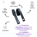 Ver imagem 7 de Par de Alças Tiras Couro Sintético Preta para Prateleiras.