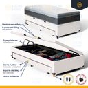 Ver imagem 6 de Cama Box Baú com Colchão de Espuma D45 Pillow Top Fort Comfort + Auxiliar Unique Solteiro 88cm
