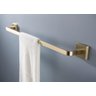 Toalheiro de Banho Dourado Fosco Quadrado Barra Simples em Aço Inox - 5
