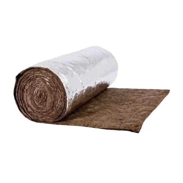Manta Lã de Rocha Aluminizado 8000 X 1200 X 25 Mm - 32kg/m3 - 1 Unidade 9,6m2