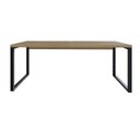 Ver imagem 2 de Escrivaninha Mesa Escritório Yon Presidente 190x70x75 190cm Industrial Vermont