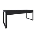 Ver mais imagens de Escrivaninha Mesa Escritório Yon Presidente 190x70x75 190cm Industrial Preto