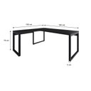 Ver imagem 3 de Escrivaninha Mesa Escritório em L Yon Presidente 190x70x75