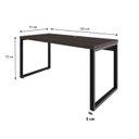 Ver imagem 3 de Escrivaninha Mesa Escritório Yon Diretor 150x70x75