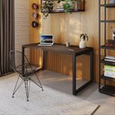 Ver imagem 7 de Escrivaninha Mesa Escritório Yon Diretor 150x70x75