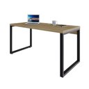 Ver imagem 4 de Escrivaninha Mesa Escritório Yon Diretor 150x70x75