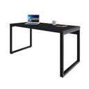 Ver imagem 7 de Escrivaninha Mesa Escritório Yon Diretor 150x70x75 150cm Industrial Preto