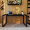 Ver imagem 1 de Escrivaninha Mesa Escritório Yon Diretor 150x70x75