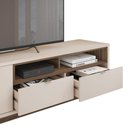 Ver imagem 4 de Bancada Rack Tv até 75 Polegadas 2 Portas New Renda Caemmun