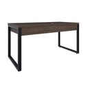 Ver imagem 6 de Escrivaninha Mesa Escritório Yon Diretor com 150x70x75 1 Gaveta 150cm Industrial Terracota e Preto Marrom
