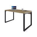 Ver imagem 4 de Escrivaninha Mesa Escritório Yon Operacional 135x70x75 135cm Industrial Vermont