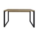 Ver imagem 2 de Escrivaninha Mesa Escritório Yon Operacional 135x70x75 135cm Industrial Vermont