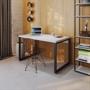 Ver imagem 7 de Escrivaninha Mesa Escritório Yon Operacional 135x70x75