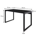 Ver imagem 3 de Escrivaninha Mesa Escritório Yon Operacional 135x70x75