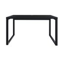 Ver imagem 2 de Escrivaninha Mesa Escritório Yon Operacional 135x70x75 135cm Industrial Preto