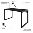 Ver imagem 5 de Escrivaninha Mesa Escritório Yon Operacional 135x70x75