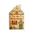 Ver imagem 1 de Mini Vaso Casinha Aqui a Felicidade Mora - Pinus 10x6cm