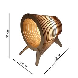 Luminária de Mesa mod. Cannon - 3
