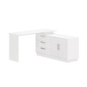 Ver imagem 2 de Penteadeira em L com 2 Portas e 3 Gavetas Flex Multimóveis Crrui-CMO001 Branco