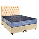 Ver imagem 1 de Cama Box + Colchão Queen Molas Ensacadas Petrus Paropas + Cabeceira Estofada