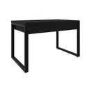 Ver imagem 6 de Escrivaninha Mesa Escritório Yon Operacional com 120x70x75 1 Gaveta 120cm Industrial Preto