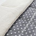 Ver imagem 3 de Edredom Solteiro Blend Confort Duo Poá 1,50m X 2,20m