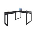 Ver imagem 4 de Escrivaninha Mesa Escritório em L Yon Operacional 120x70x75 120cm Industrial Preto