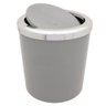 Cesto De Lixo Basculante Cores Cromado Alta Qualidade Pia 5L:Cinza - 1