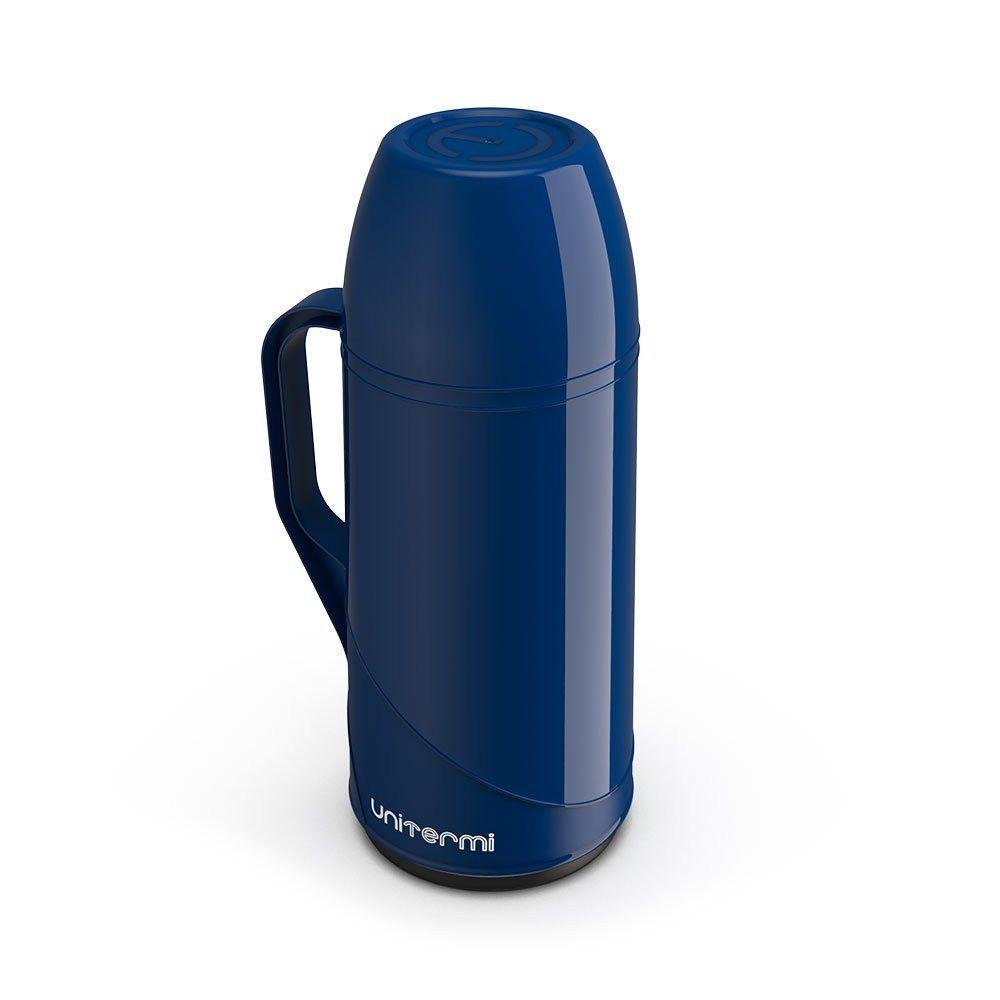 Garrafa Térmica Café Roma 1 Litro Unitermi - Azul - 1