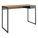 Ver imagem 1 de Escrivaninha 120cm Castanho com Gaveta - Tokyo