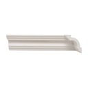 Ver imagem 1 de Rodateto de Poliestireno 3CMX30MM Liso 2,0 Metro Linear Branco Graddus