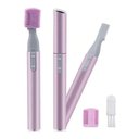 Ver imagem 2 de Aparador de Pelos Elétrico Caneta Feminino Super Premium Caneta Rosa