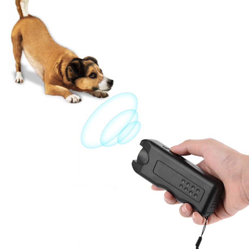 Adestrador de Cachorro Treinamento Previne Ataques Lanterna Eletronico Sonoro Led Caes Pet - 4