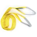 Ver imagem 1 de Cinta Elevaçao Carga 3 Toneladas 5 Metros Reforçada Guincho Guindaste Reboque Resistente Obra Constr