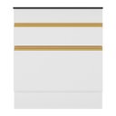 Ver imagem 3 de Balcão Cozinha para Cooktop 70cm 1 Porta Multimóveis Branco