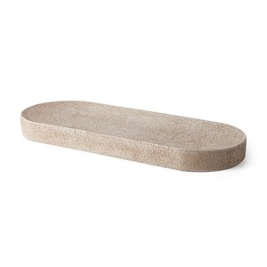 Bandeja Decorativa Oval em Poliresina 37cm 16648 Mart